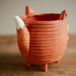 Foxy + Baby Foxy Planter