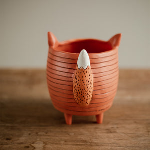 Foxy + Baby Foxy Planter