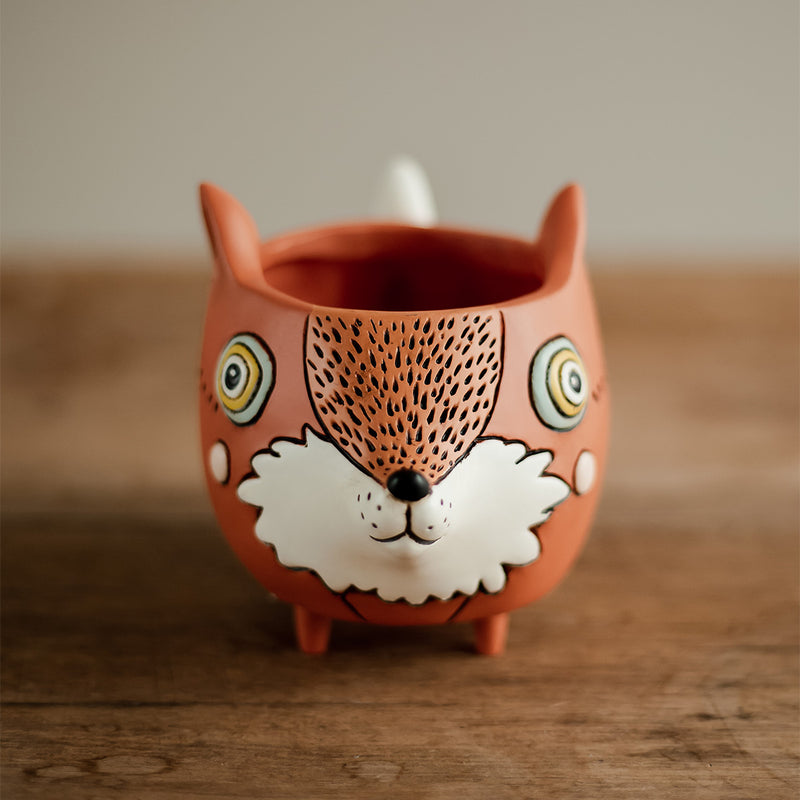 Foxy + Baby Foxy Planter