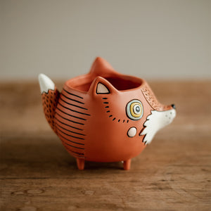 Foxy + Baby Foxy Planter