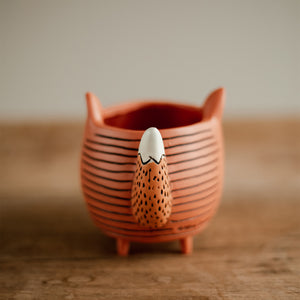 Foxy + Baby Foxy Planter