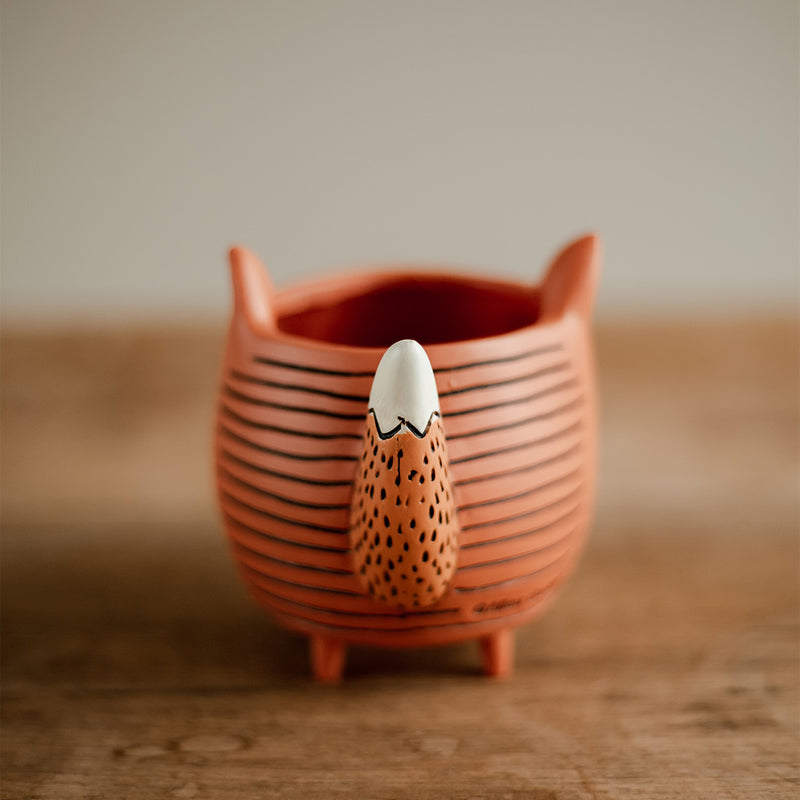 Foxy + Baby Foxy Planter